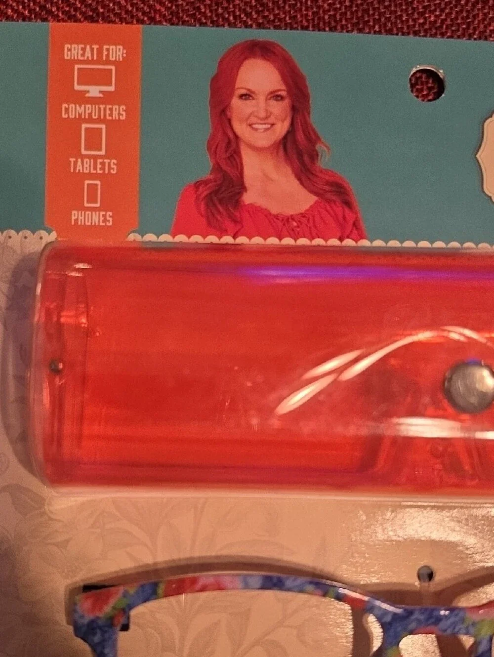 The Pioneer Woman blue light